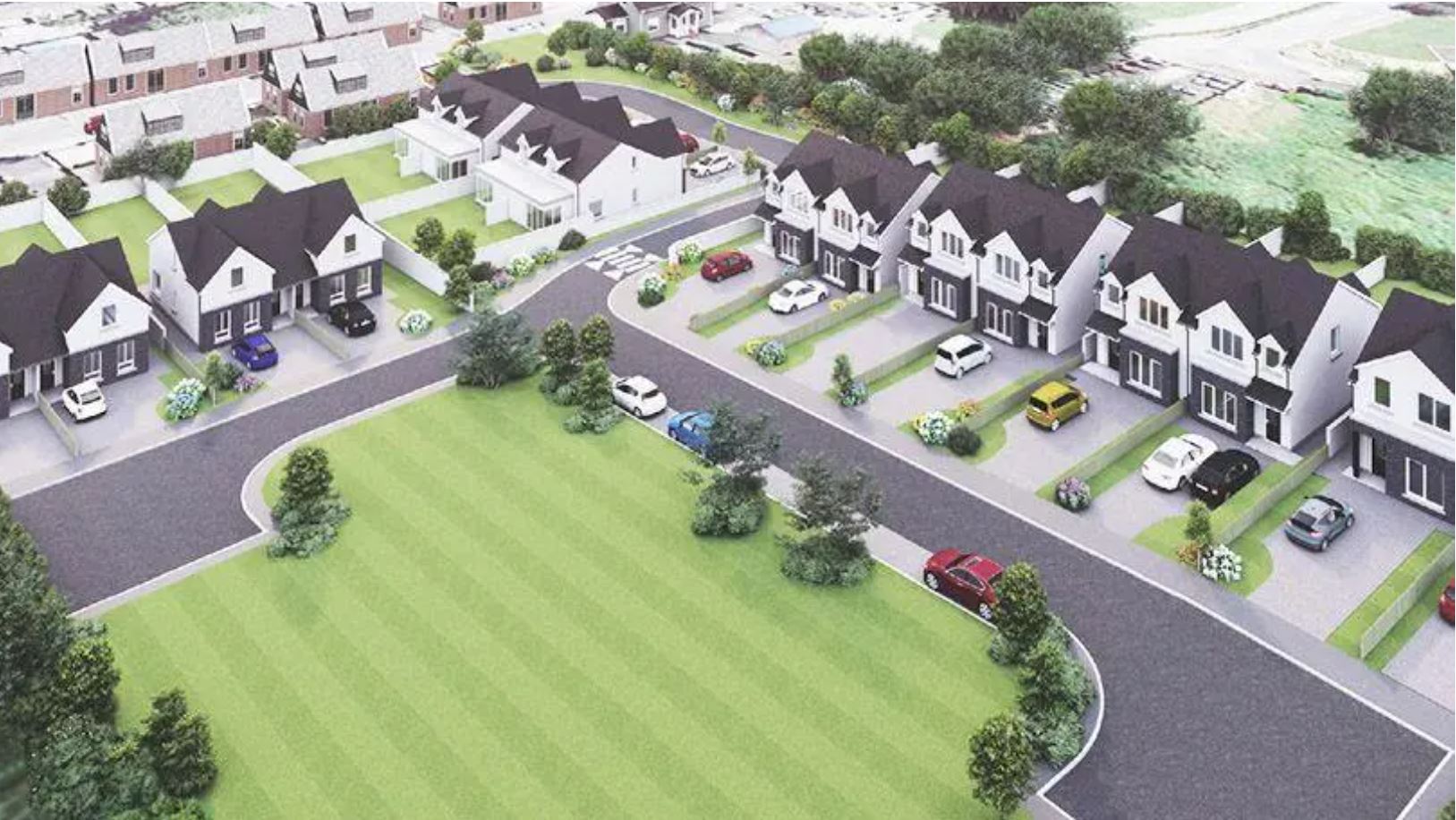 Housing scheme, Pallaskenry, County Limerick